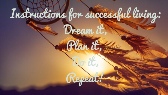Dream it, Plan it, Do it, Repeat. Goede voornemens volhouden